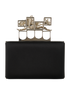 Floral Detailed Knuckle Clutch, back view